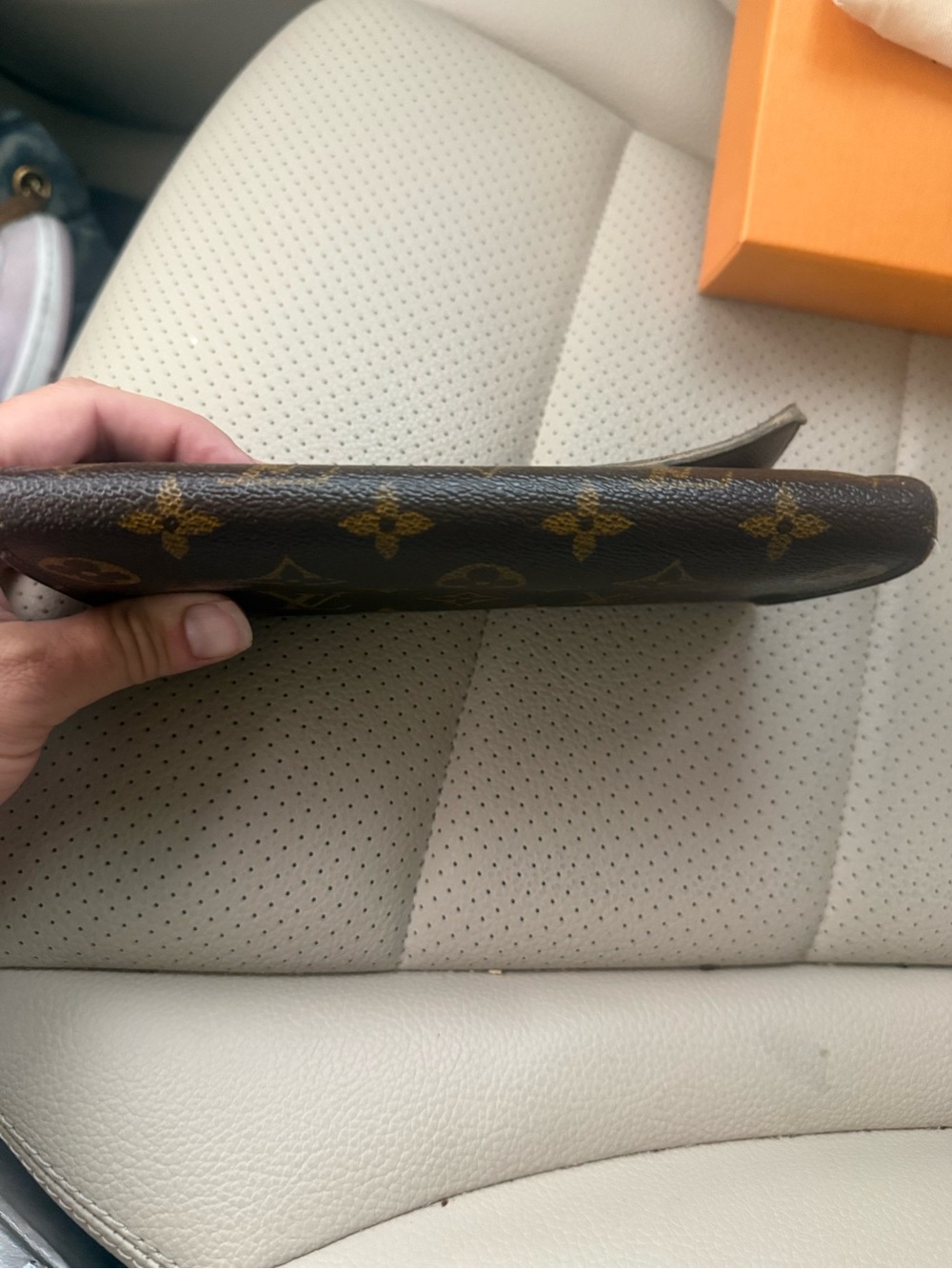 Louis Vuitton Monogram Canvas Long Wallet - Brown and Gold - Picture 14 of 16